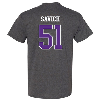 SBU - NCAA Football : Samuel Savich - Classic Shersey T-Shirt-1