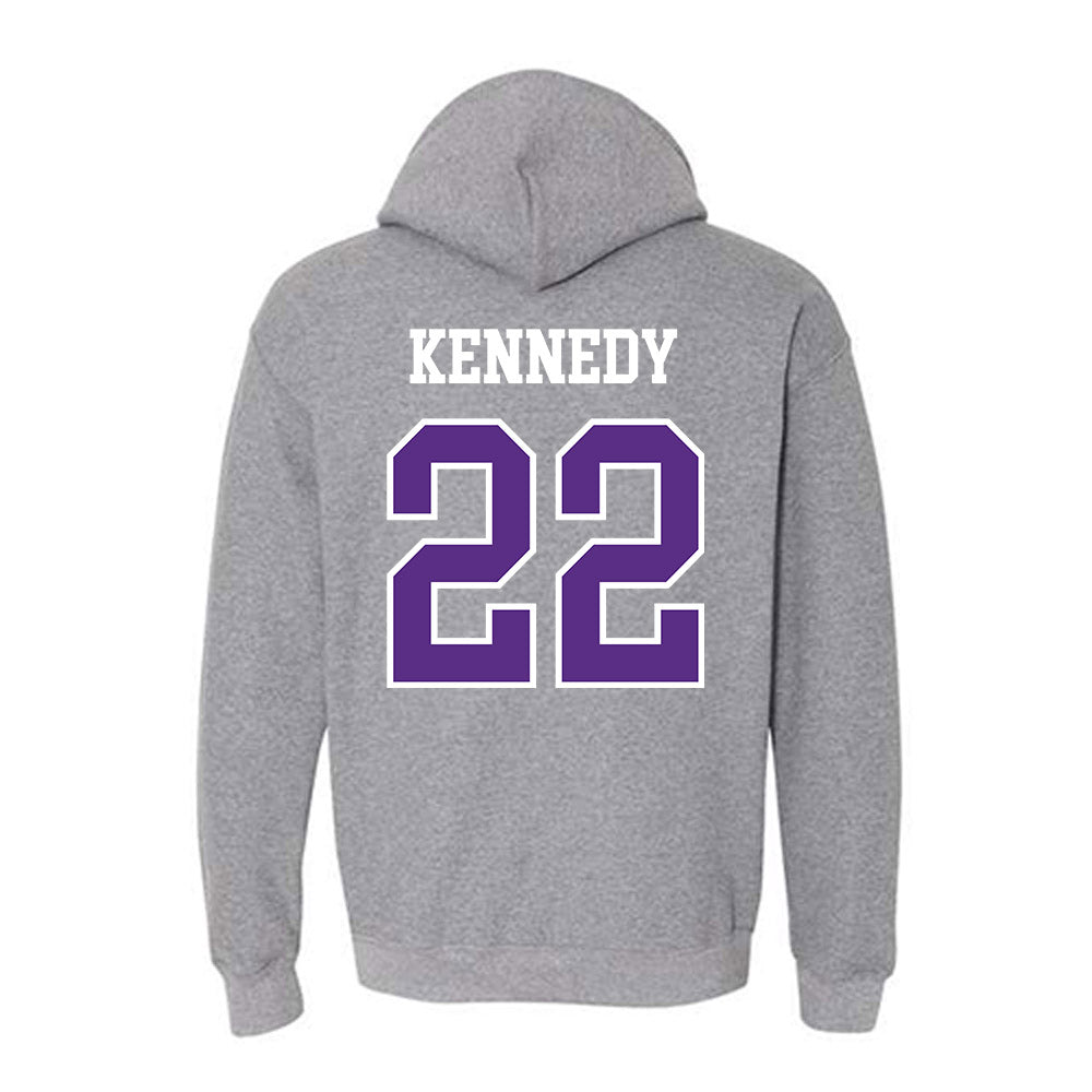 SBU - NCAA Men's Basketball : Eli Kennedy - Classic Shersey Hooded Sweatshirt-1