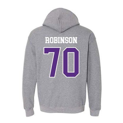 SBU - NCAA Football : Samuel Robinson - Classic Shersey Hooded Sweatshirt-1