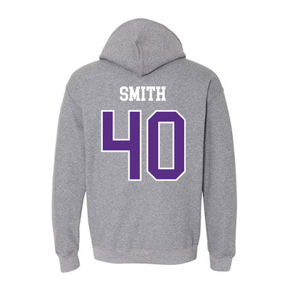 SBU - NCAA Football : Finn Smith - Classic Shersey Hooded Sweatshirt-1