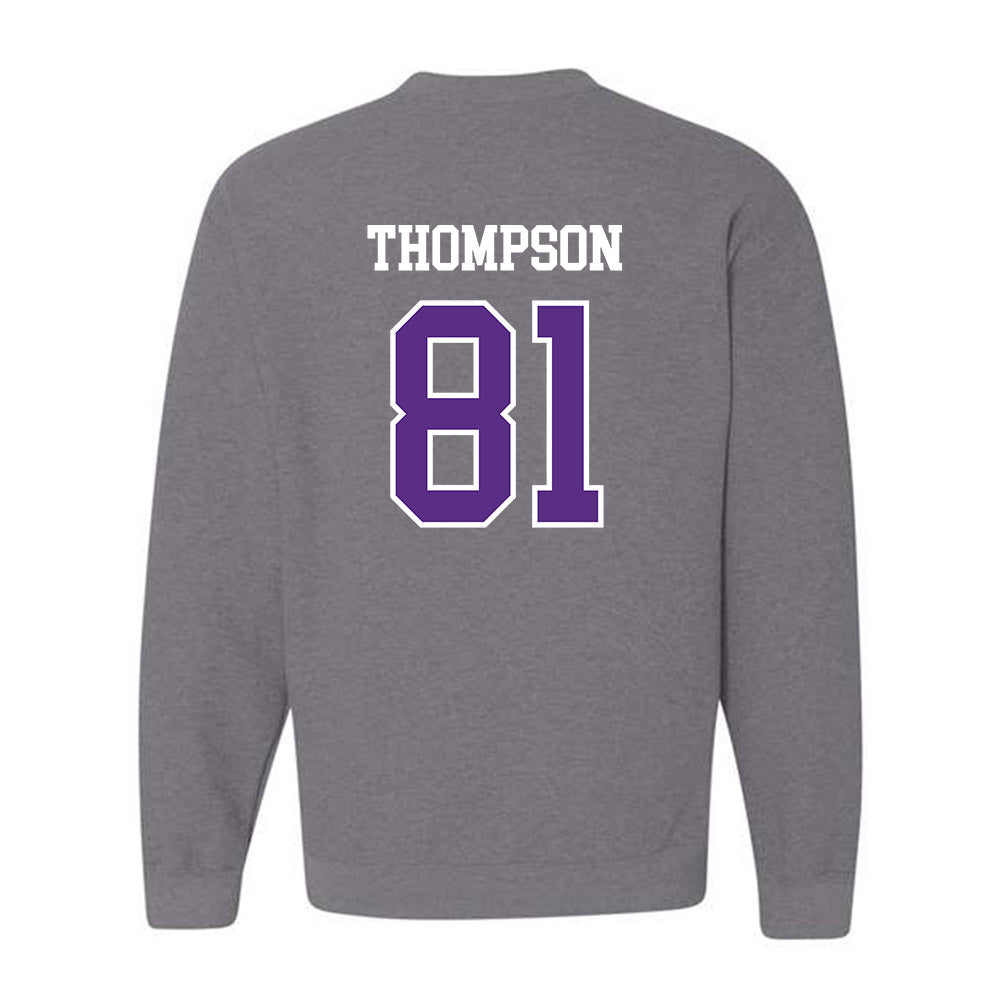 SBU - NCAA Football : Alexzander Thompson - Classic Shersey Crewneck Sweatshirt-1