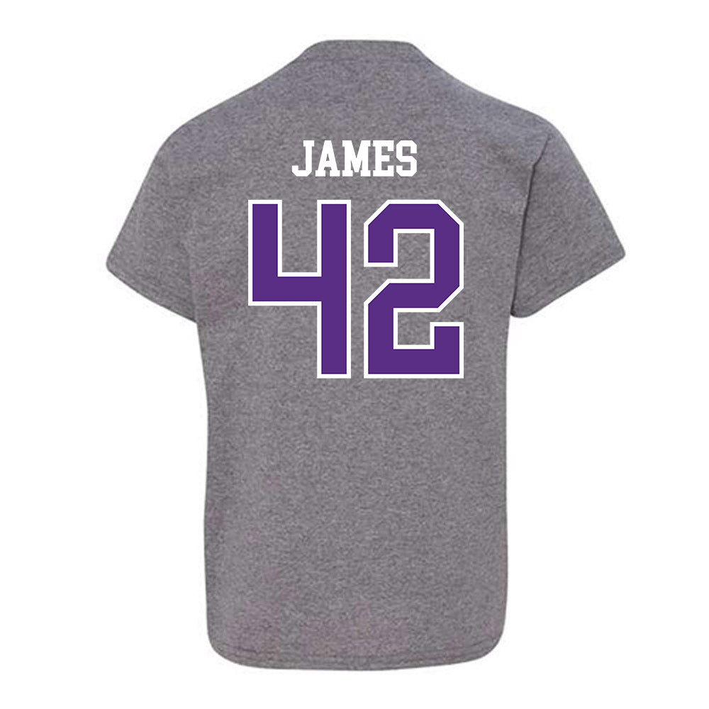 SBU - NCAA Football : Kaleb James - Classic Shersey Youth T-Shirt-1