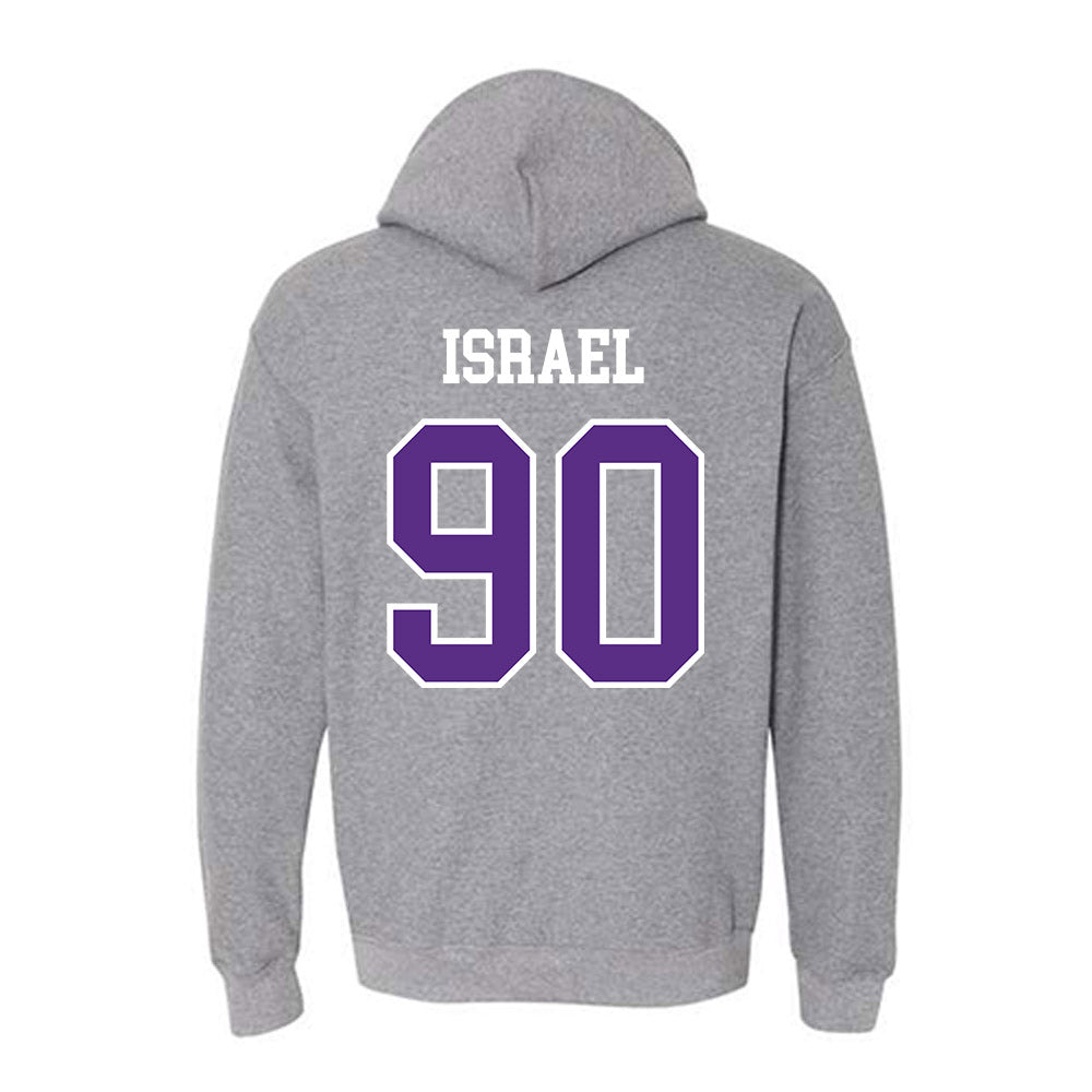 SBU - NCAA Football : Bradyn Israel - Classic Shersey Hooded Sweatshirt-1