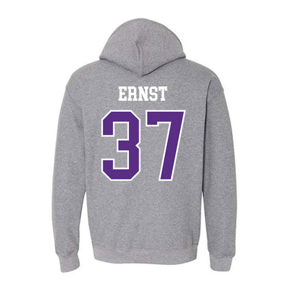 SBU - NCAA Football : Braxton Ernst - Classic Shersey Hooded Sweatshirt-1