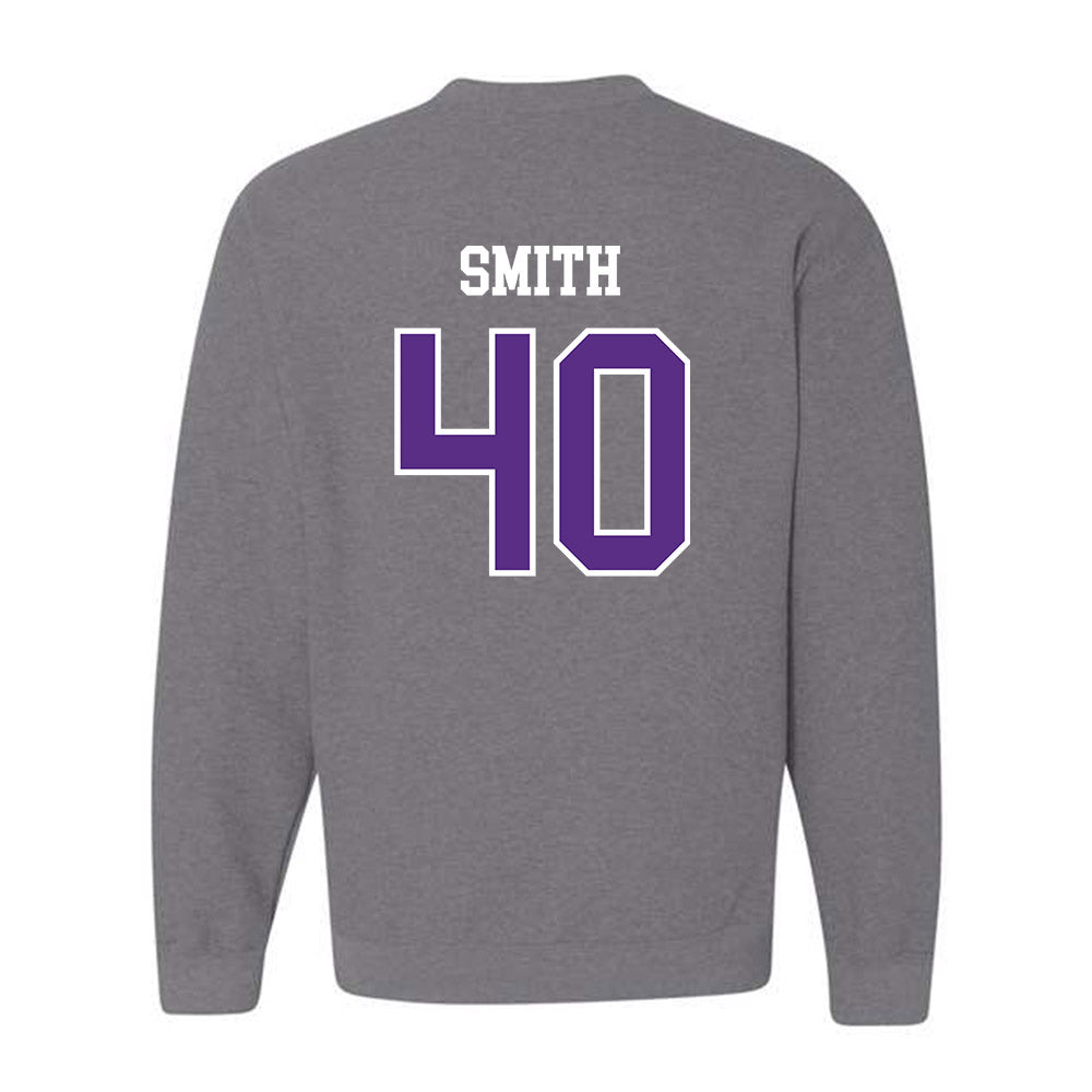 SBU - NCAA Football : Finn Smith - Classic Shersey Crewneck Sweatshirt-1