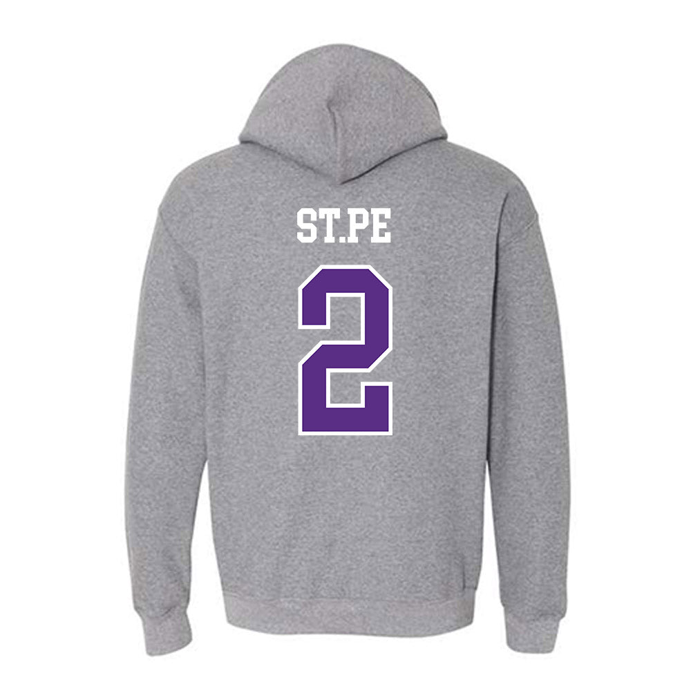 SBU - NCAA Baseball : Matthew St.Pe - Classic Shersey Hooded Sweatshirt-1