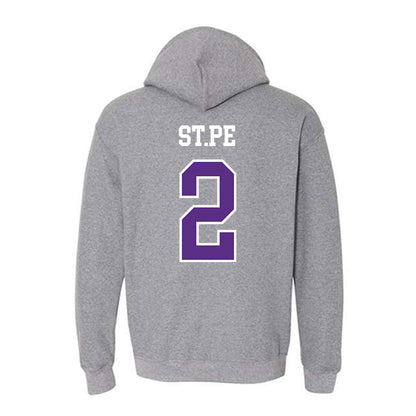 SBU - NCAA Baseball : Matthew St.Pe - Classic Shersey Hooded Sweatshirt-1