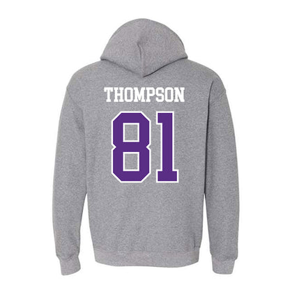 SBU - NCAA Football : Alexzander Thompson - Classic Shersey Hooded Sweatshirt-1