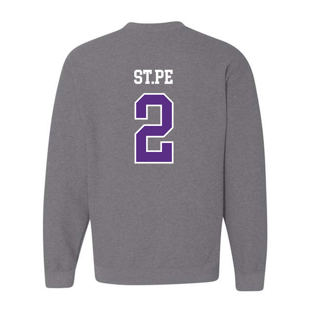 SBU - NCAA Baseball : Matthew St.Pe - Classic Shersey Crewneck Sweatshirt-1