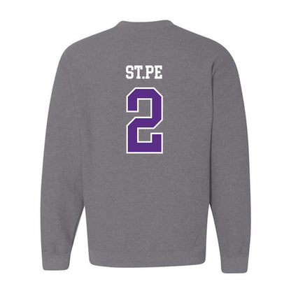 SBU - NCAA Baseball : Matthew St.Pe - Classic Shersey Crewneck Sweatshirt-1