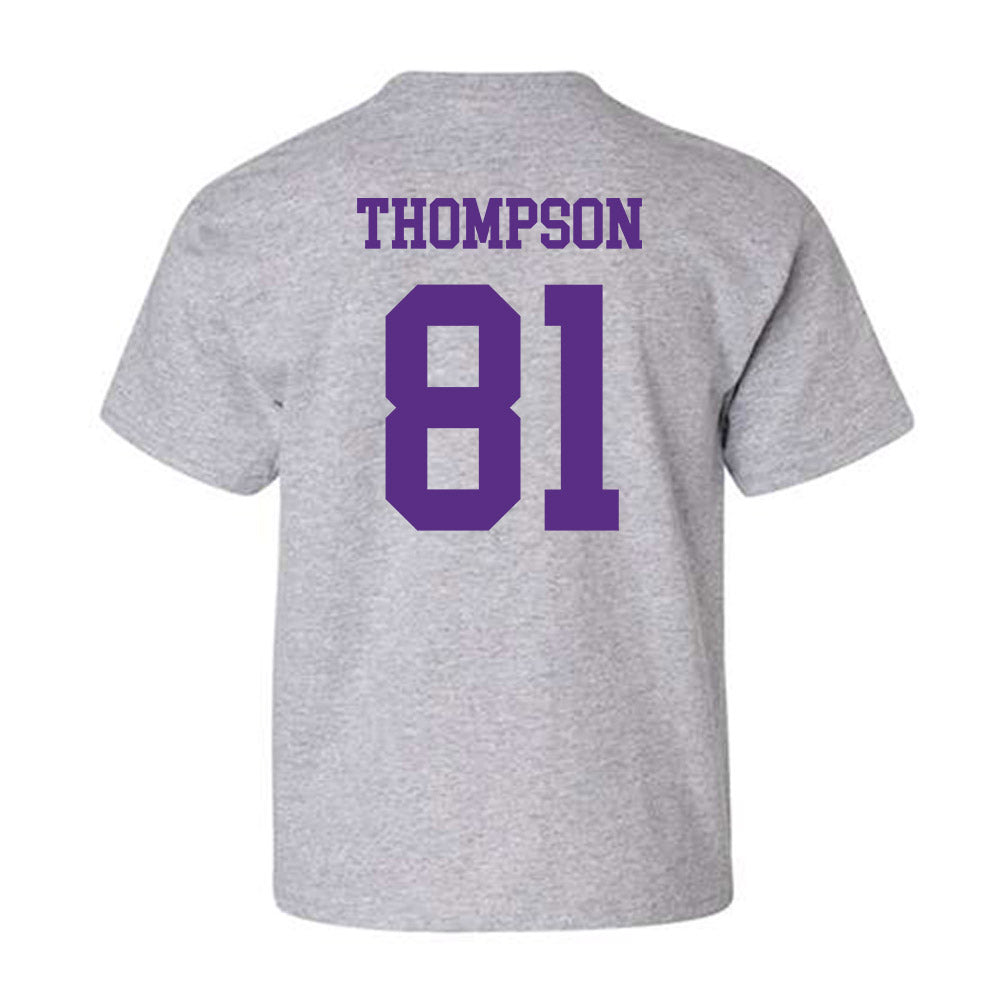 SBU - NCAA Football : Alexzander Thompson - Classic Shersey Youth T-Shirt-1