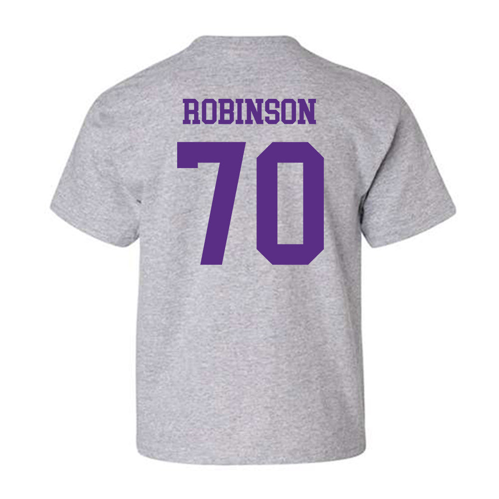 SBU - NCAA Football : Samuel Robinson - Classic Shersey Youth T-Shirt-1