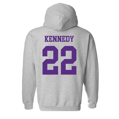 SBU - NCAA Men's Basketball : Eli Kennedy - Classic Shersey Hooded Sweatshirt-1