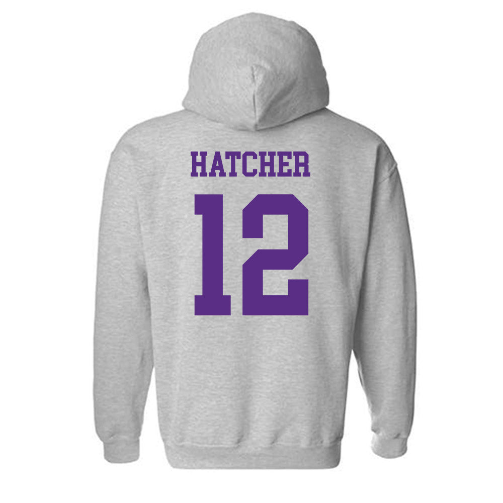 SBU - NCAA Football : Nathan Hatcher - Classic Shersey Hooded Sweatshirt-1