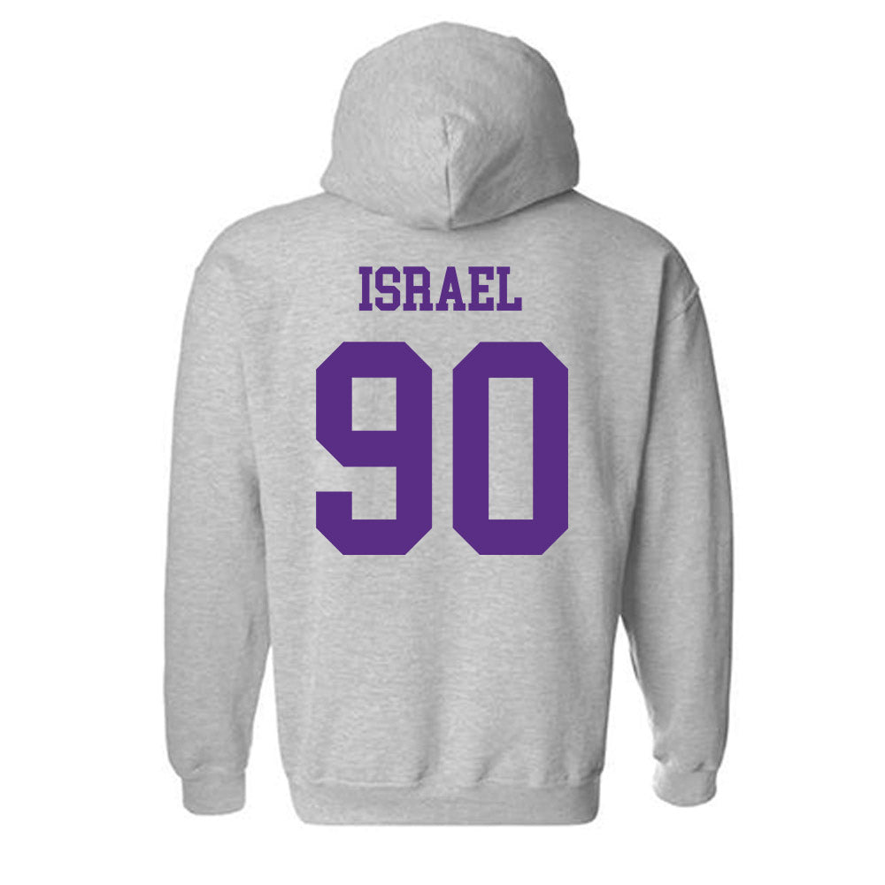 SBU - NCAA Football : Bradyn Israel - Classic Shersey Hooded Sweatshirt-1