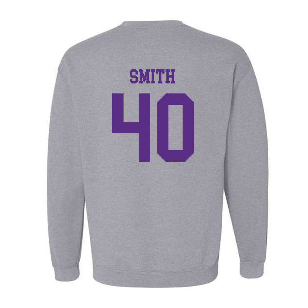 SBU - NCAA Football : Finn Smith - Classic Shersey Crewneck Sweatshirt-1