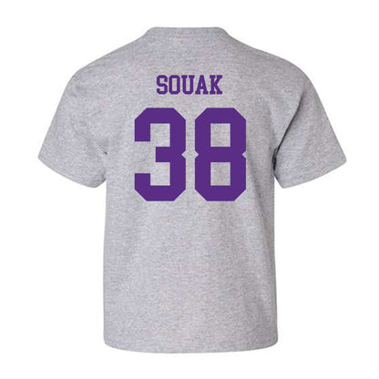 SBU - NCAA Men's Soccer : Nadir Souak - Classic Shersey Youth T-Shirt-1