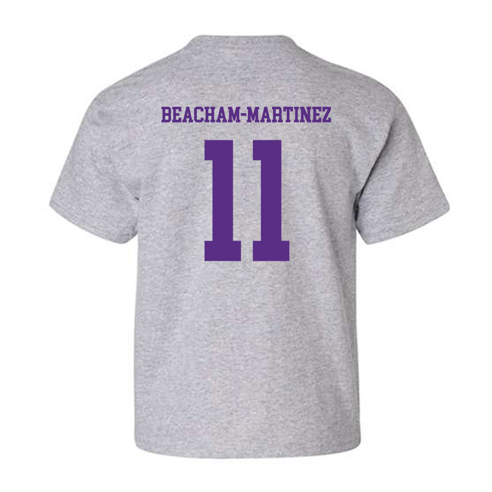 SBU - NCAA Football : Jaiden Beacham-Martinez - Classic Shersey Youth T-Shirt-1