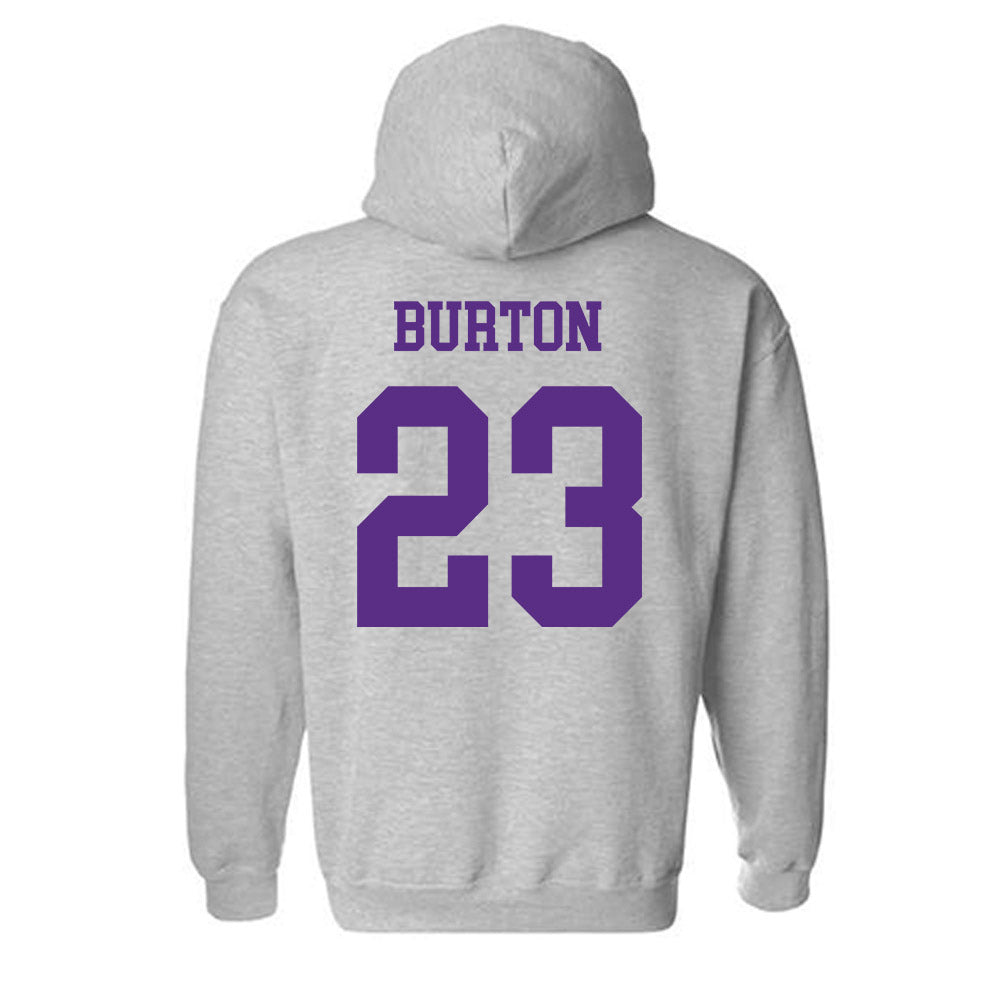 SBU - NCAA Women's Soccer : Emma Burton - Classic Shersey Hooded Sweatshirt-1