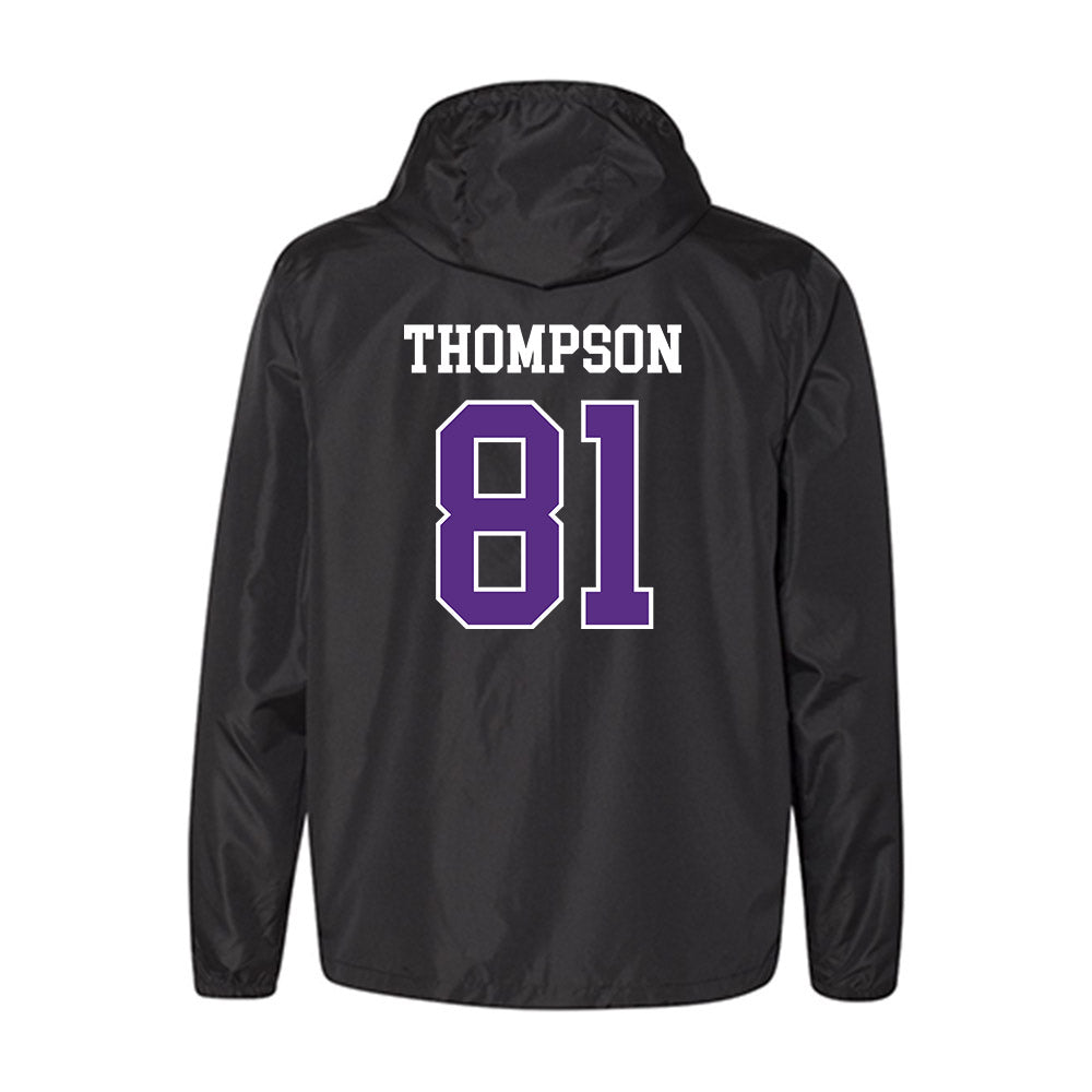 SBU - NCAA Football : Alexzander Thompson - Windbreaker-1