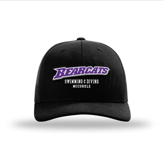 SBU - NCAA Men's Swimming & Diving : Ian McCorkle - Snapback Trucker Hat-0