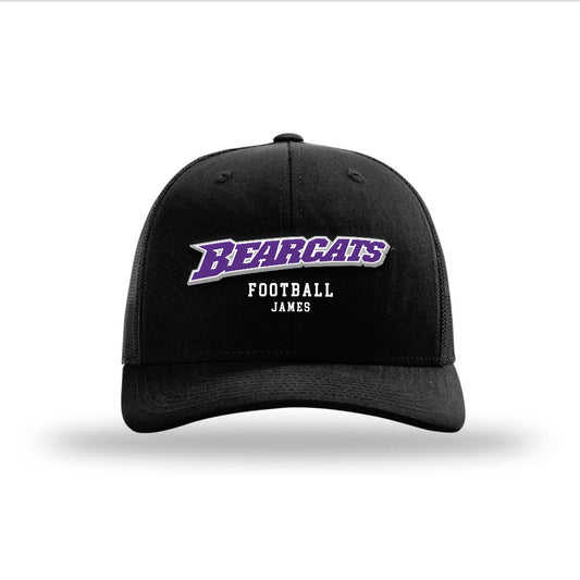 SBU - NCAA Football : Kaleb James - Snapback Trucker Hat-0