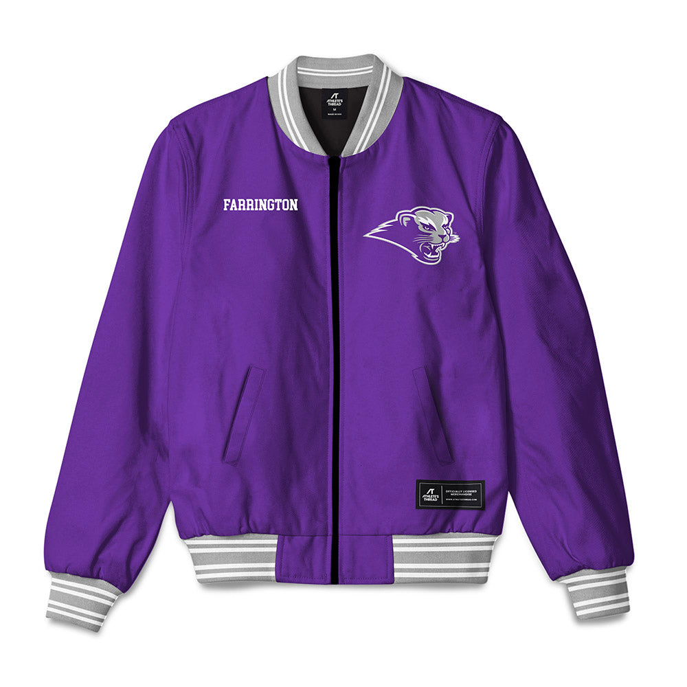 SBU - NCAA Women's Track & Field : Collinique Farrington - Bomber Jacket-0
