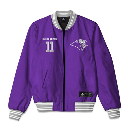 SBU - NCAA Football : Jaiden Beacham-Martinez - Bomber Jacket-0