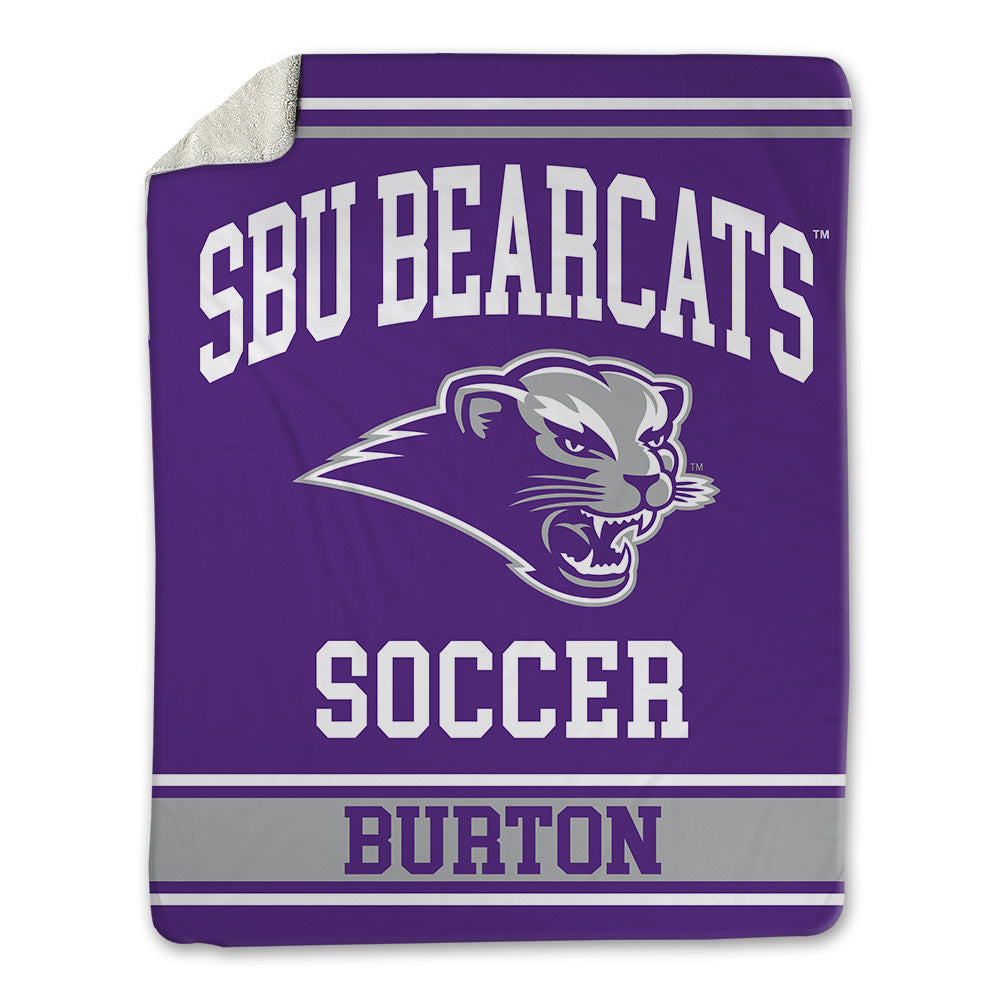 SBU - NCAA Women's Soccer : Emma Burton - Blanket-0