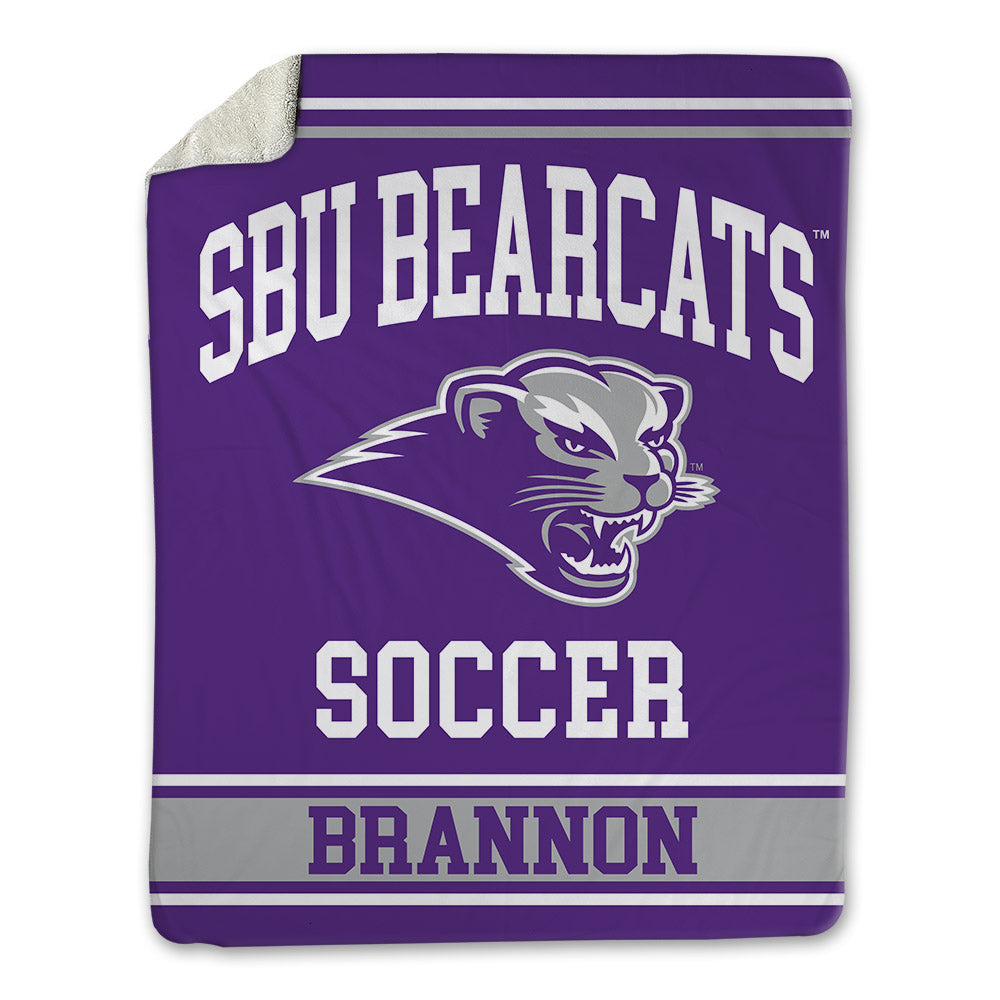 SBU - NCAA Men's Soccer : Tate Brannon - Blanket-0