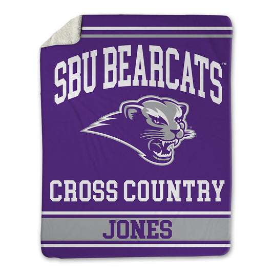 SBU - NCAA Men's Cross Country : Landon Jones - Blanket-0