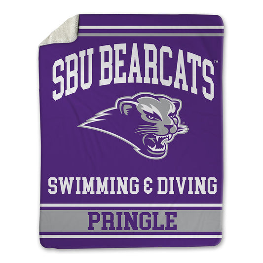 SBU - NCAA Men's Swimming & Diving : Allen Pringle - Blanket-0