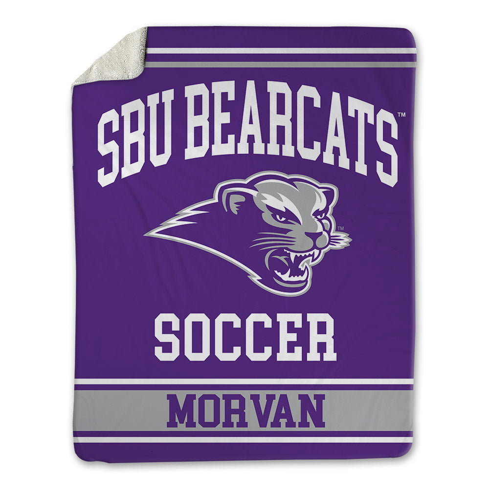 SBU - NCAA Men's Soccer : Ugo Morvan - Blanket-0