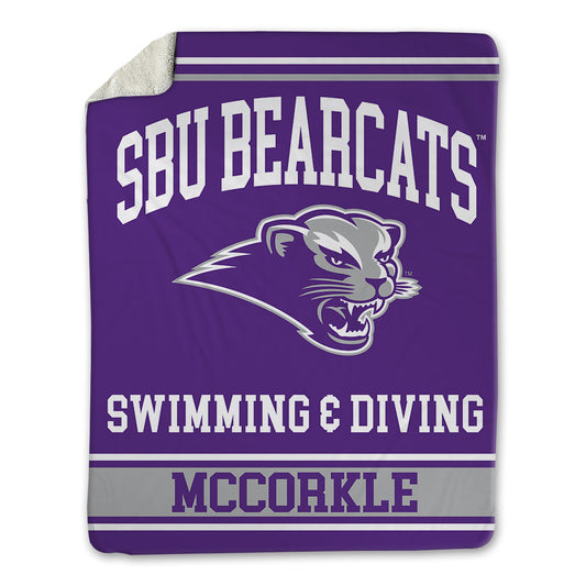 SBU - NCAA Men's Swimming & Diving : Ian McCorkle - Blanket-0