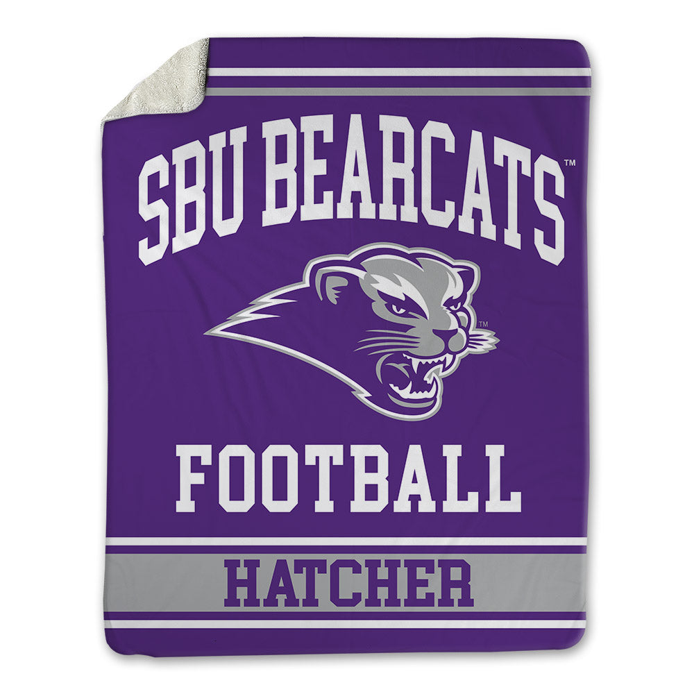 SBU - NCAA Football : Nathan Hatcher - Blanket-0