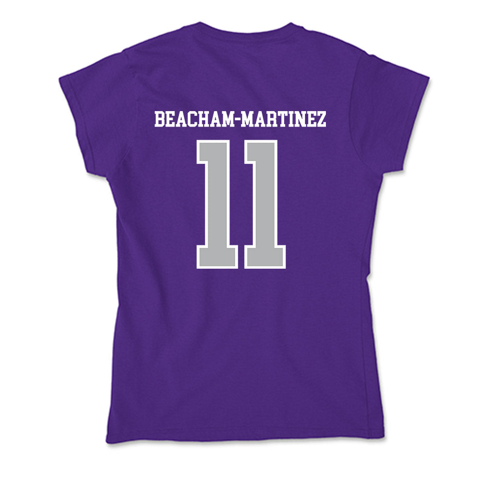 SBU - NCAA Football : Jaiden Beacham-Martinez - Classic Shersey Soft Style Women’s T-Shirt-1