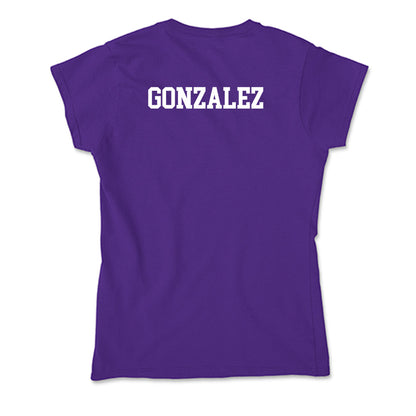 SBU - NCAA Women's Swimming & Diving : Sofia Gonzalez - Classic Shersey Soft Style Women’s T-Shirt-1