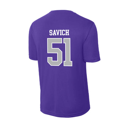 SBU - NCAA Football : Samuel Savich - Classic Shersey Activewear T-Shirt-1