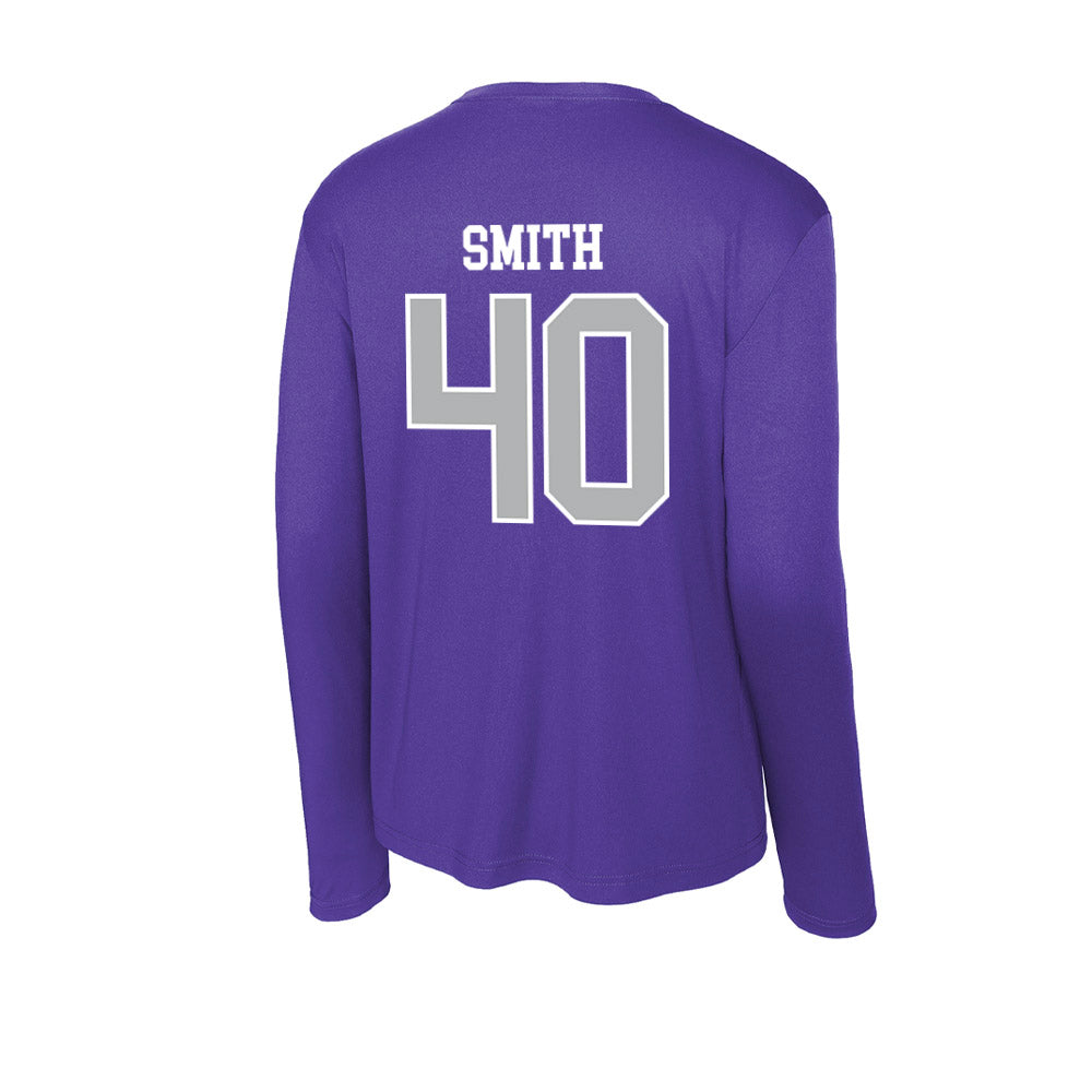 SBU - NCAA Football : Finn Smith - Classic Shersey Activewear Long Sleeve T-Shirt-1