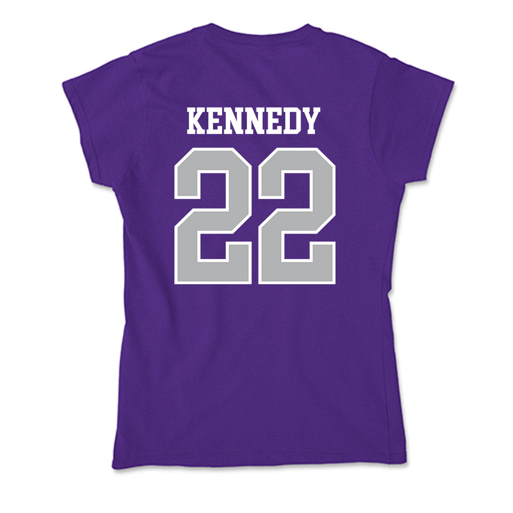 SBU - NCAA Men's Basketball : Eli Kennedy - Classic Shersey Soft Style Women’s T-Shirt-1