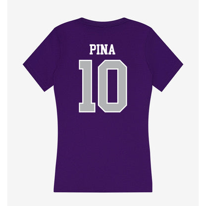 SBU - NCAA Men's Soccer : Edgar Pina - Classic Shersey Women's V-Neck T-Shirt-1