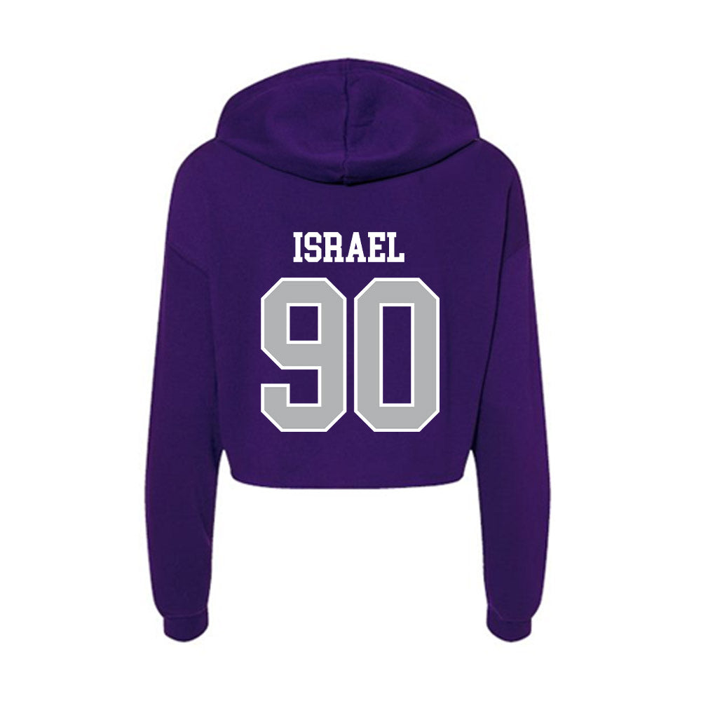 SBU - NCAA Football : Bradyn Israel - Classic Shersey Women's Crop Fleece Hoodie-1