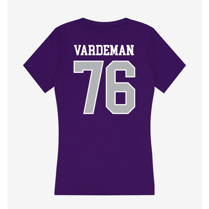 SBU - NCAA Football : Jackson Vardeman - Classic Shersey Women's V-Neck T-Shirt-1