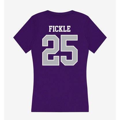 SBU - NCAA Women's Soccer : Lydia Fickle - Classic Shersey Women's V-Neck T-Shirt-1
