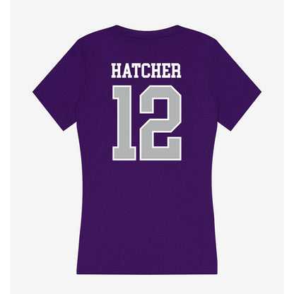 SBU - NCAA Football : Nathan Hatcher - Classic Shersey Women's V-Neck T-Shirt-1