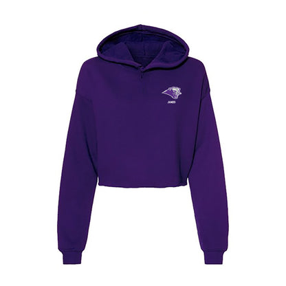 SBU - NCAA Football : Kaleb James - Classic Shersey Women's Crop Fleece Hoodie-0