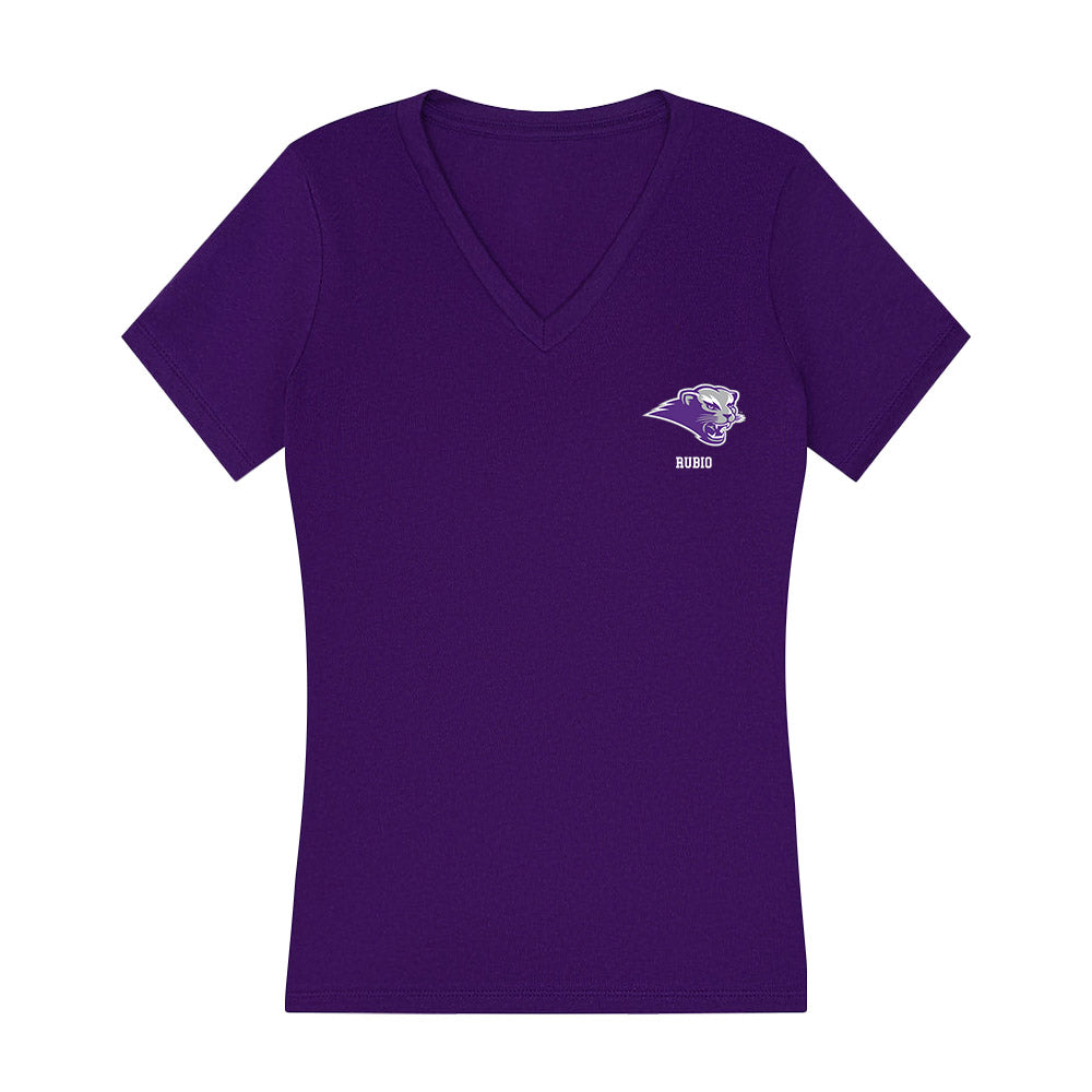 SBU - NCAA Football : Isaiah Rubio - Classic Shersey Women's V-Neck T-Shirt-0