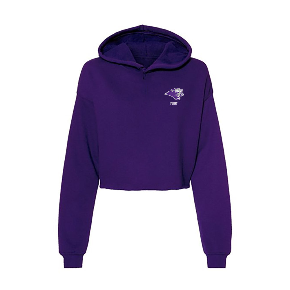 SBU - NCAA Football : Keivon Flint - Classic Shersey Women's Crop Fleece Hoodie-0