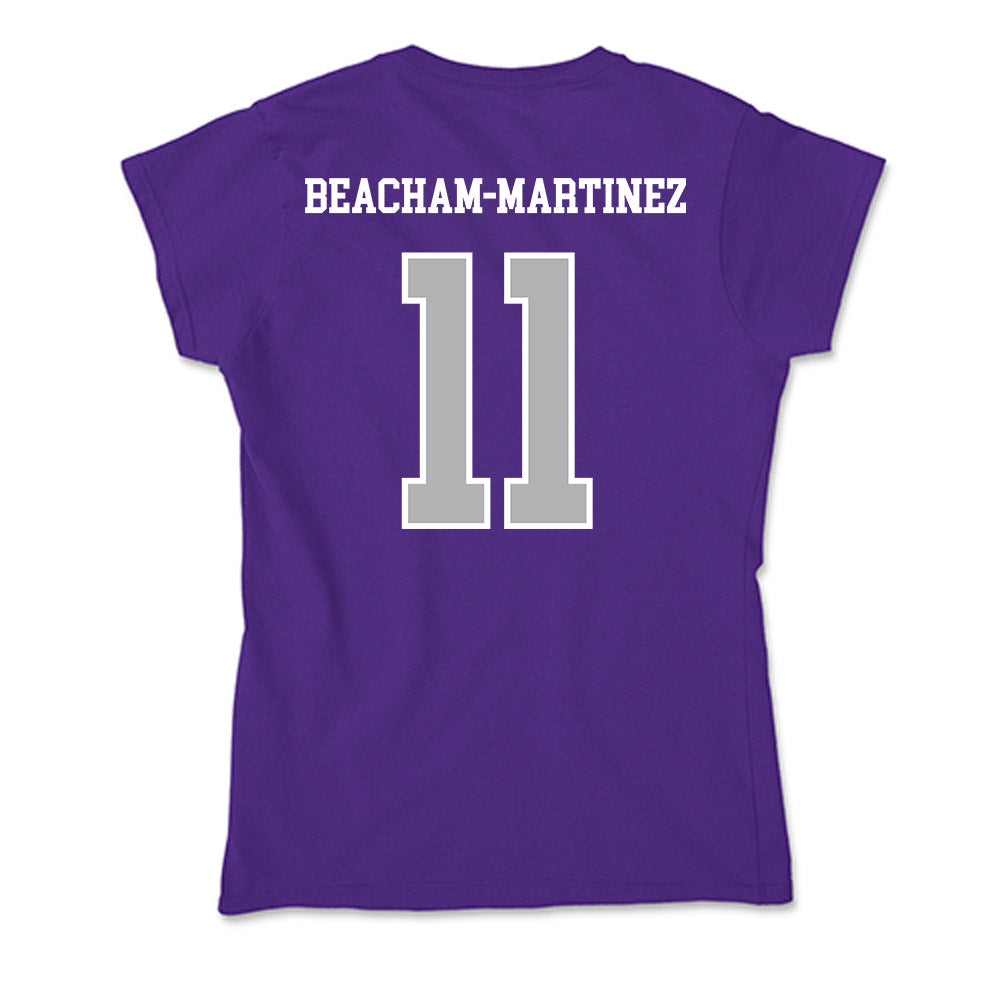 SBU - NCAA Football : Jaiden Beacham-Martinez - Classic Shersey Soft Style Women’s T-Shirt-1