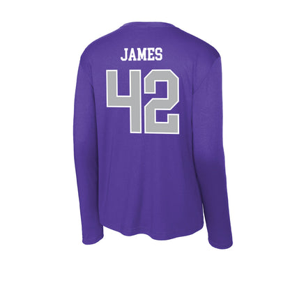 SBU - NCAA Football : Kaleb James - Classic Shersey Activewear Long Sleeve T-Shirt-1